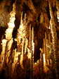 Stalactites et stalagmites à Aven Armand - Gîtes Castel de Cantobre, Aveyron, France