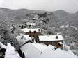 Winter in Cantobre (the snow usually only lasts a day or two) - Castel de Cantobre Gîtes, Aveyron, France